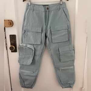 The Kript High Waisted Relax Cargo Pants